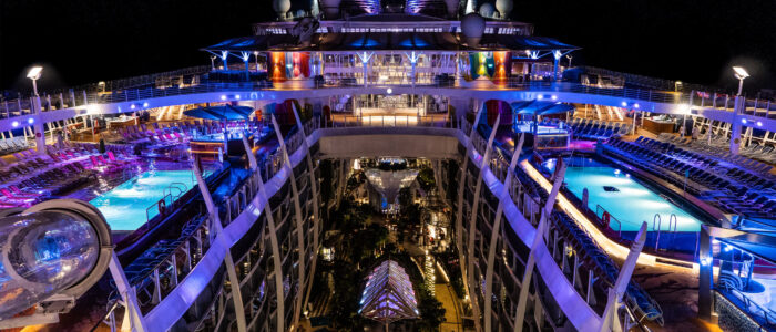 Symphony of the Seas Night Time